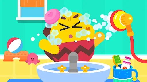 Gameplay screenshot 3 from Cocobi Good Habits -Kid Toilet - Educational game